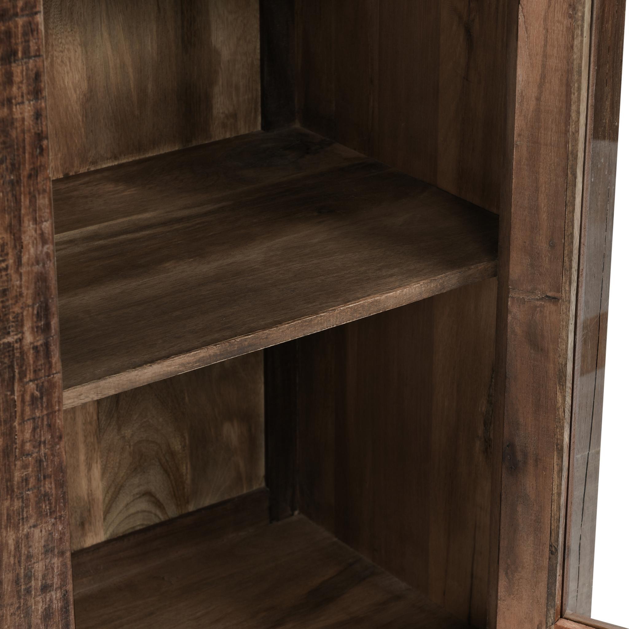 Jett - Wood 4 Door Cabinet - Natural