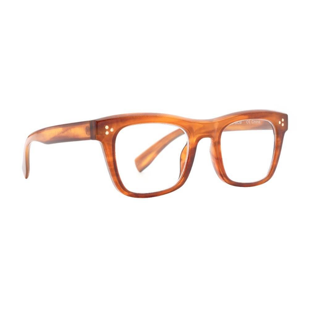 ALICE | Striped Light Brown | Blue Light: 1.50
