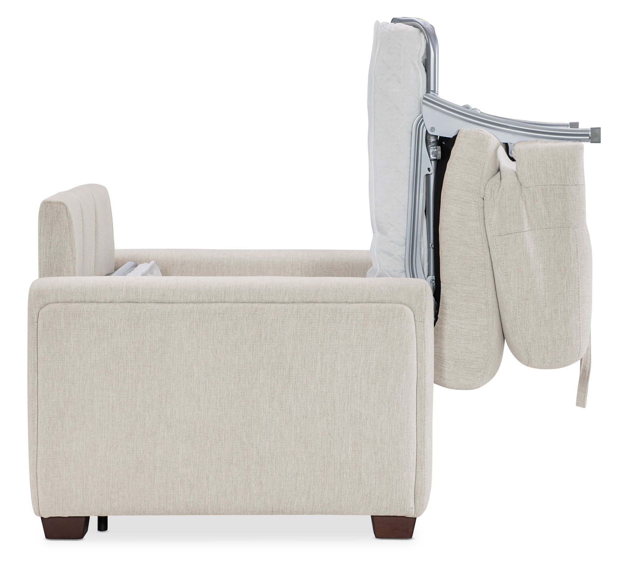 SS - Griffin Twin Sleeper Chair - New Page Flax