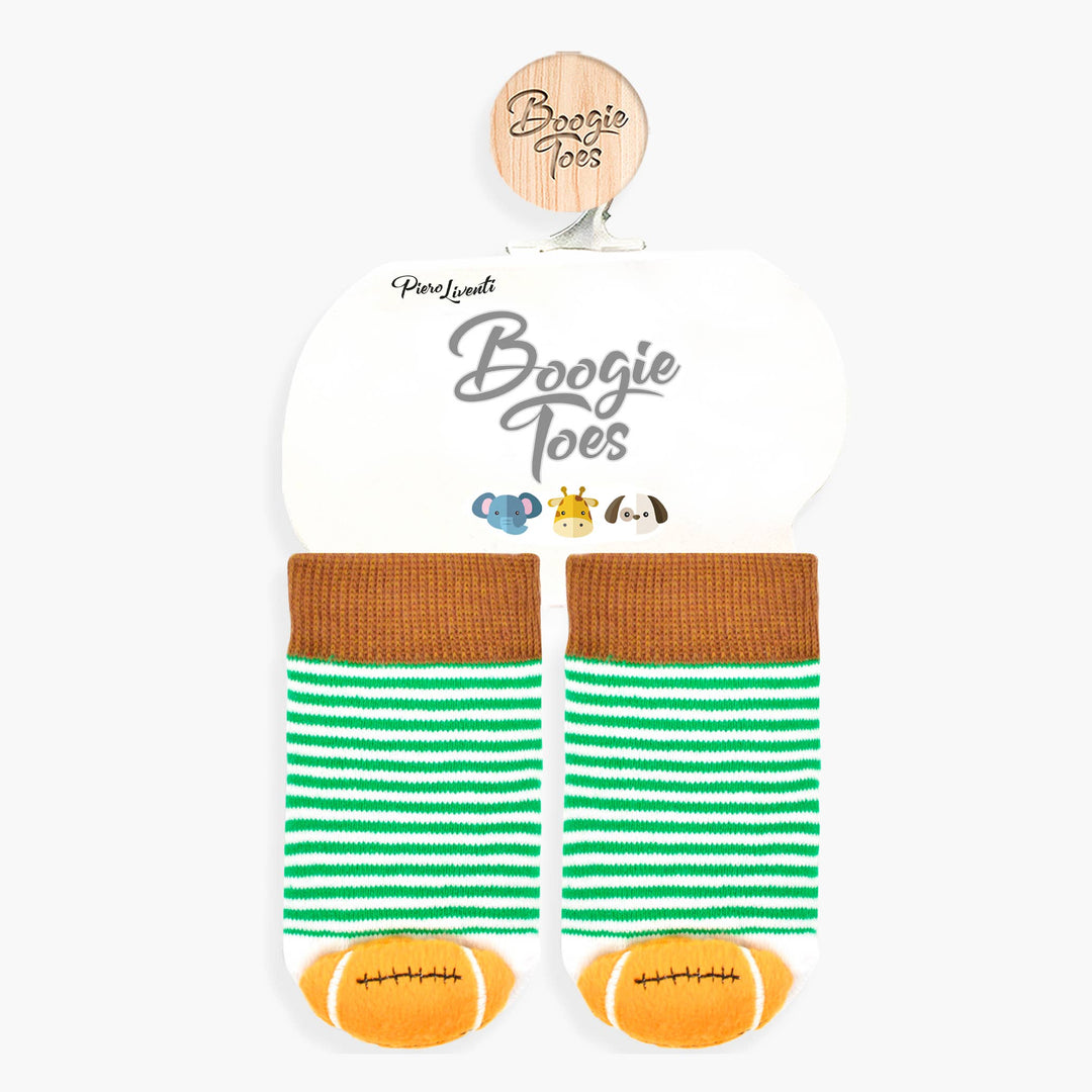 Football Boogie Toes Rattle Socks: 1 - 2 Y
