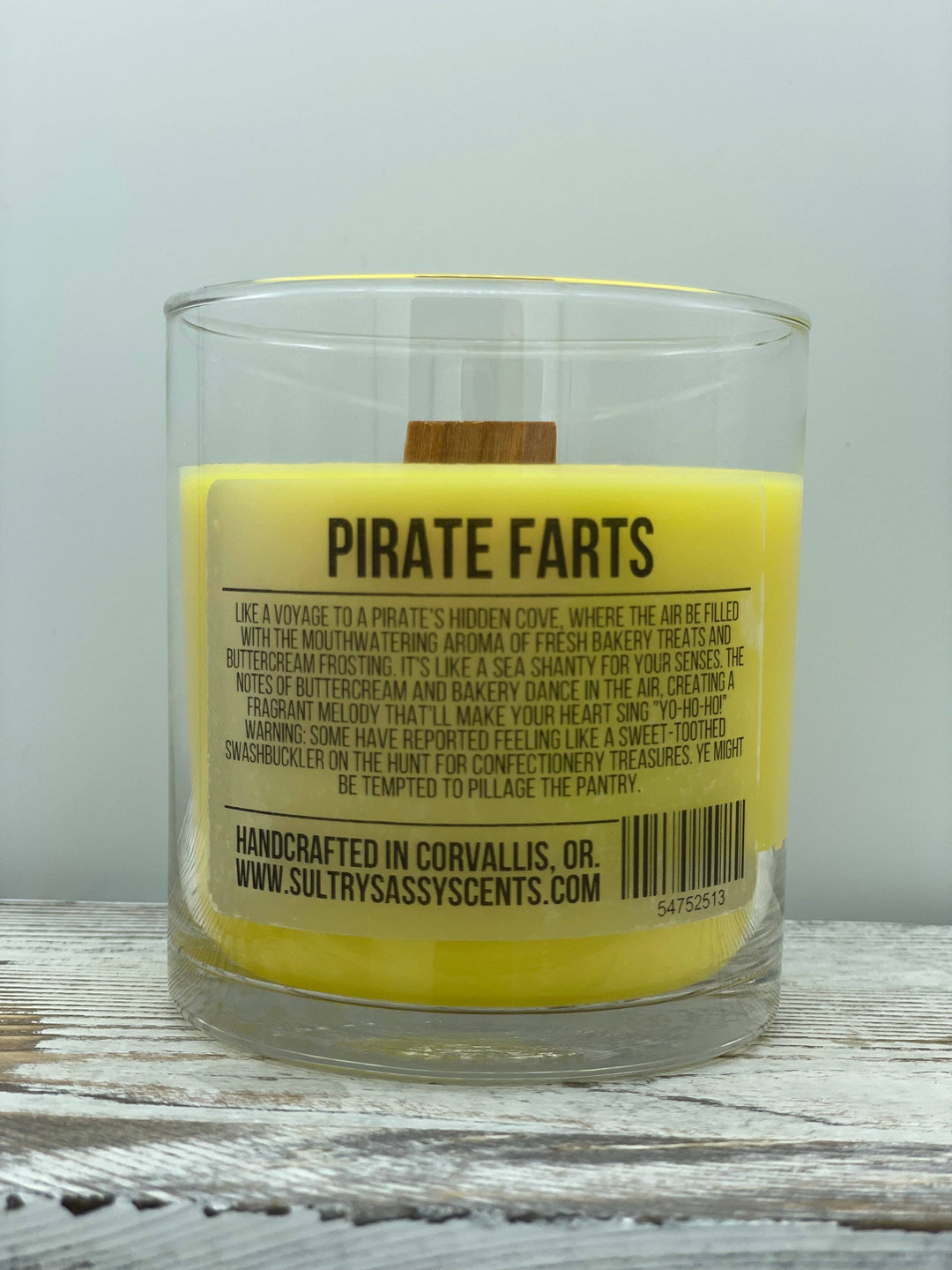 Pirate Farts - Soy Wax Candle