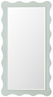 Commerce And Market - Waverly Leaner Mirror - Blue