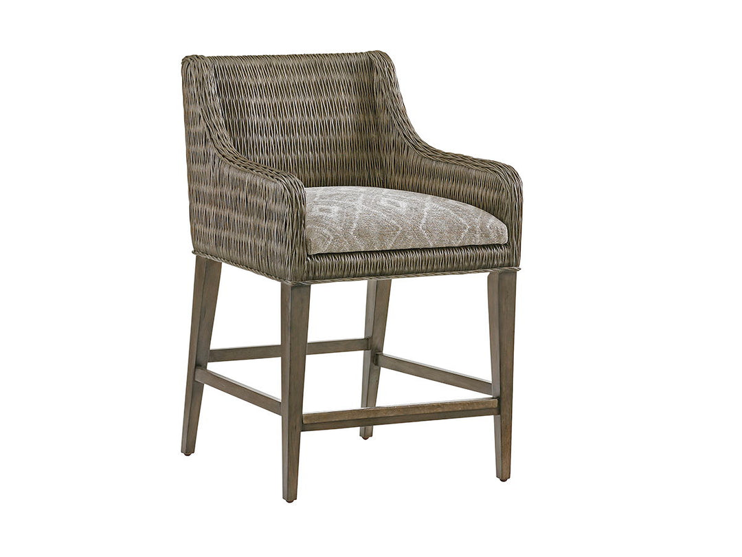 Cypress Point - Turner Woven Bar Stool