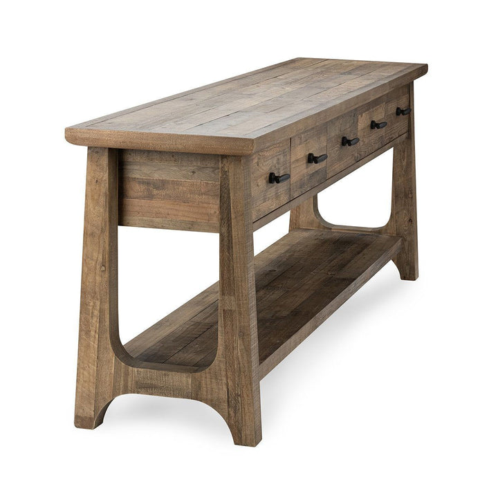 Talladega - Console Table - Natural