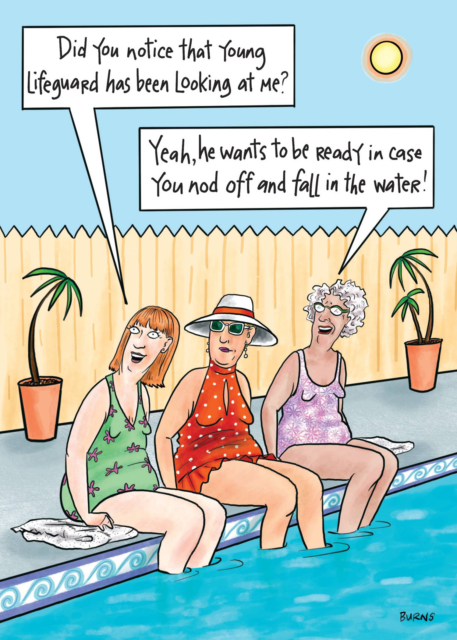 Young Lifeguard Birthday Card - 9257