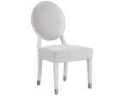 Love. Joy. Bliss.-Miranda Kerr Home - Love Joy Bliss Oval Side Chair (Set of 2) - White