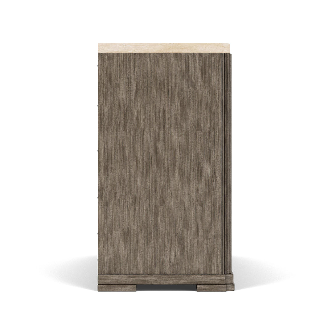 Sariel - Stone Top Server - Dark Brown