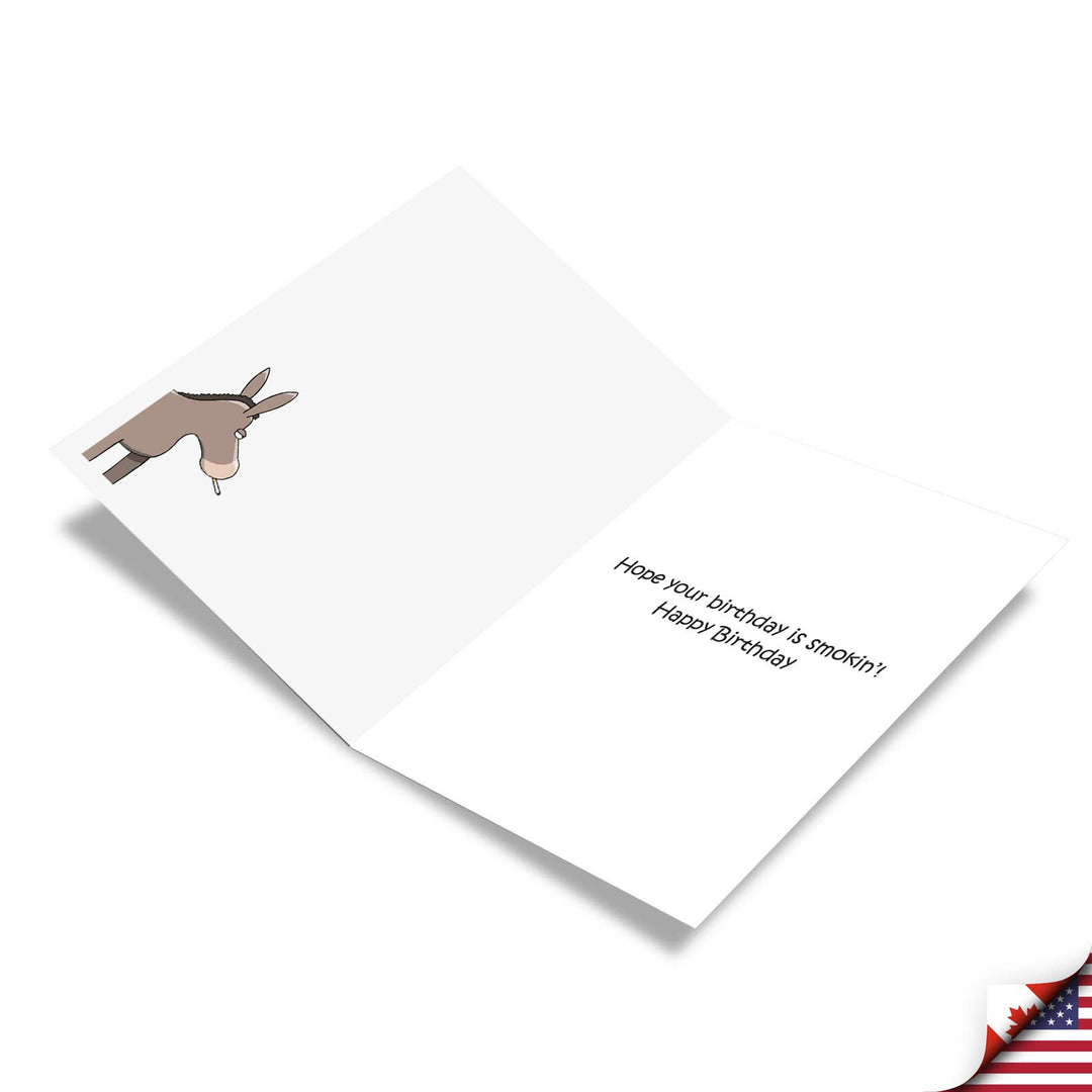 NobleWorks - Won't Quit Greeted Birthday Card