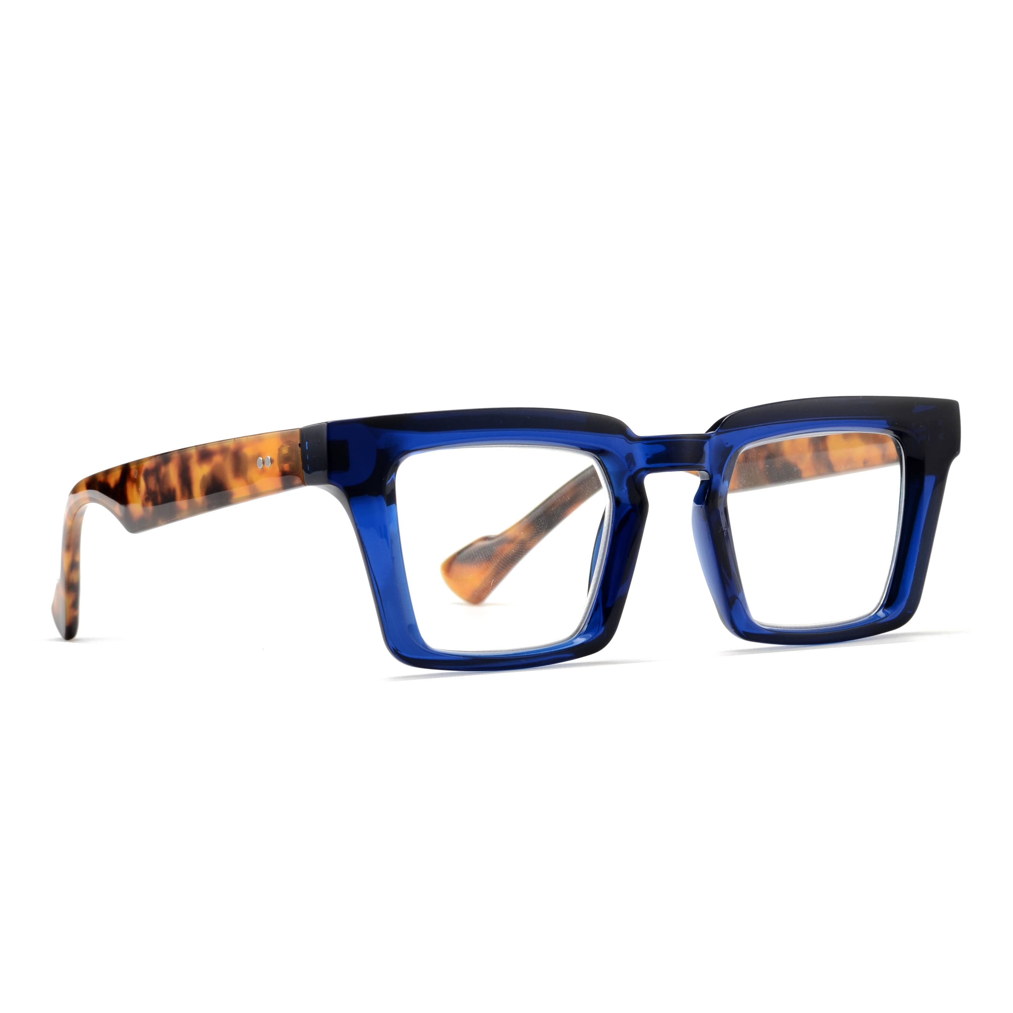 BLAKE | Navy Blue | Tortoise |  Blue Light: 1.75