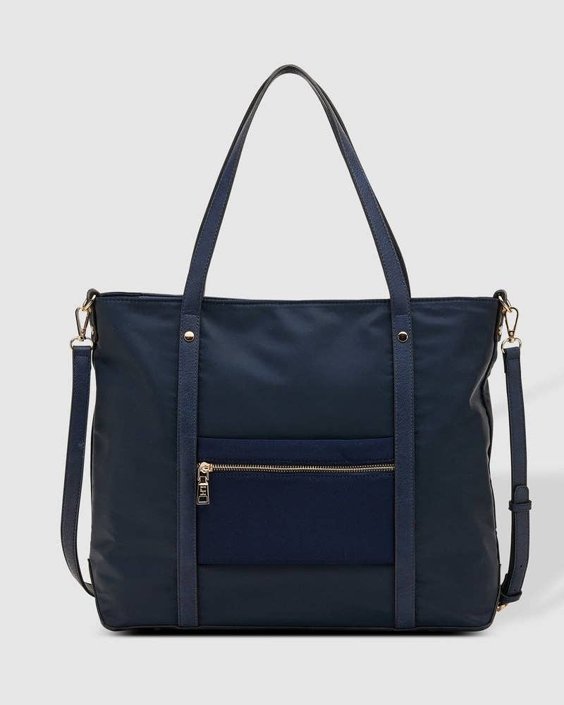 Nora Nylon Travel Tote - Navy