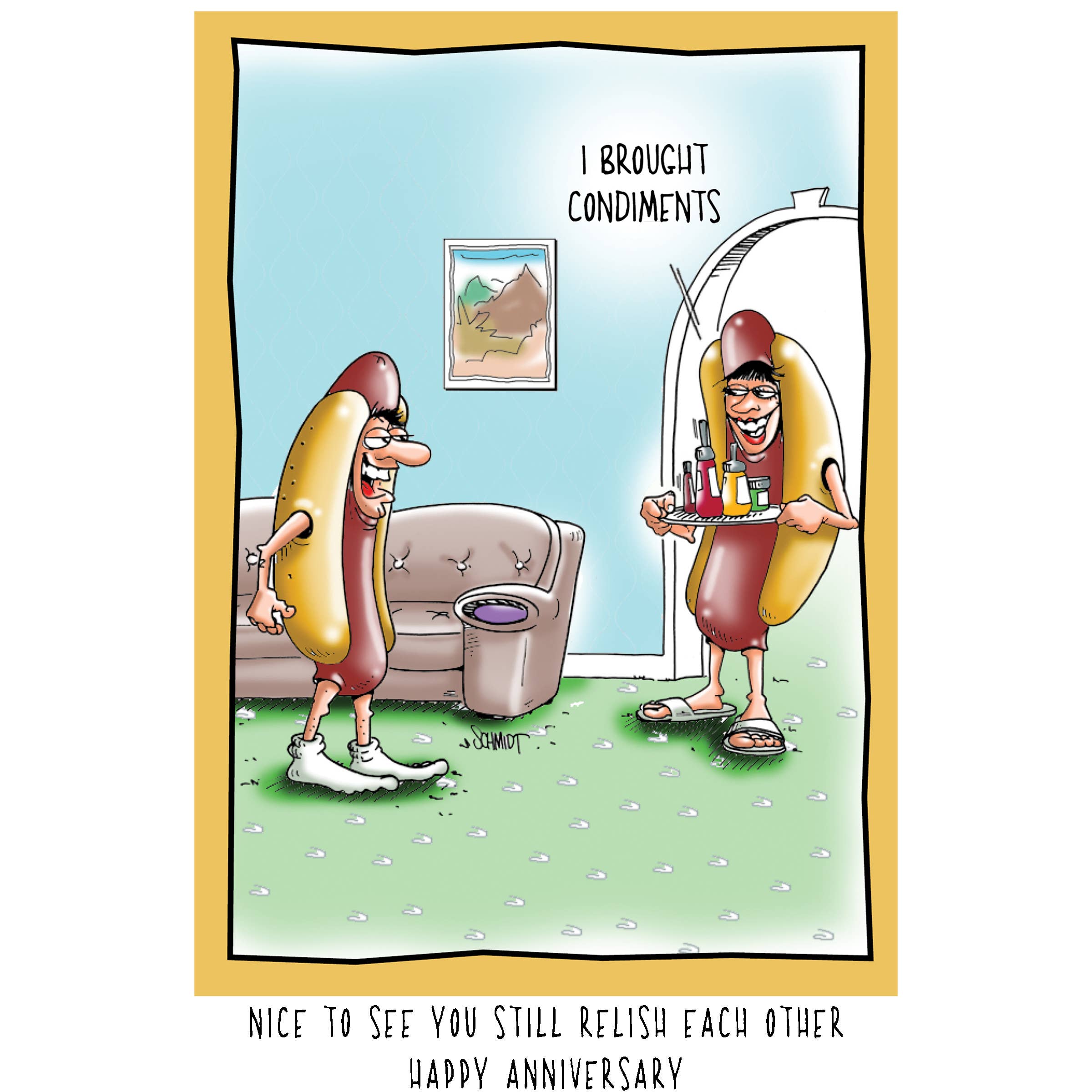 Relish Each Other | Funny Anniversary Card