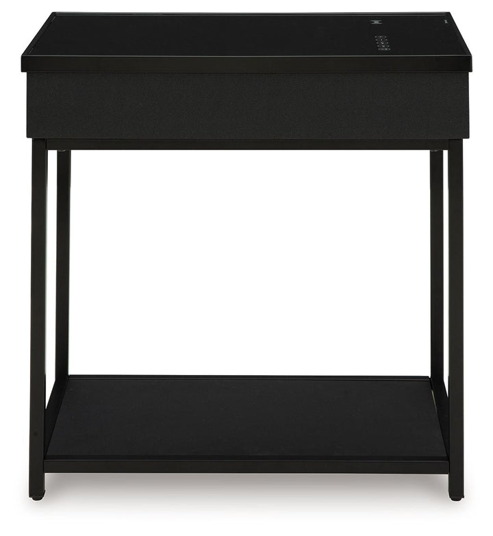 Gemmet - Black - Accent Table