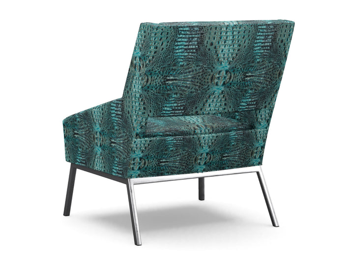 Kitano - Amani Chair With Polised Chrome Base