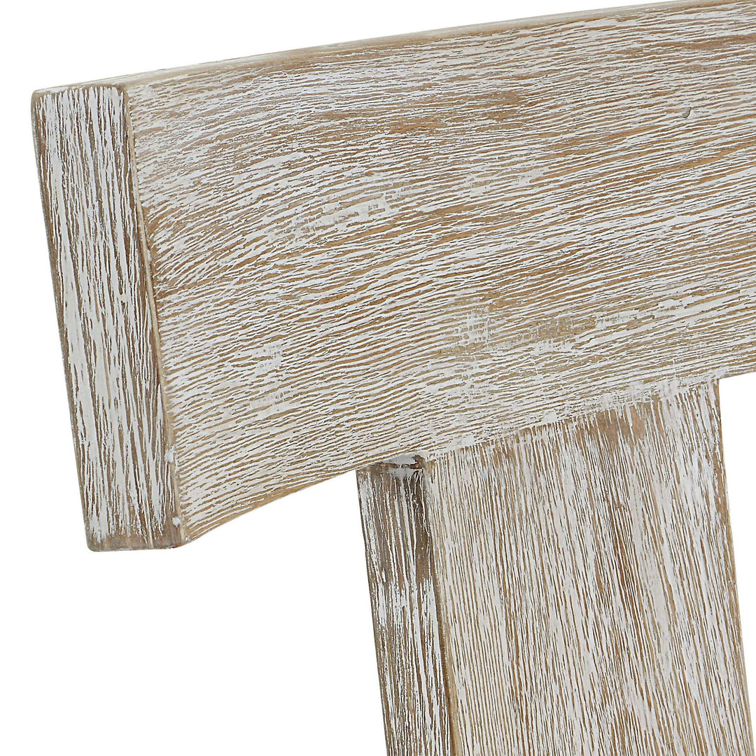 Idris - Counter Stool - White