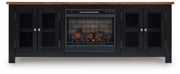 Wildenauer - 76" TV Stand With Electric Fireplace