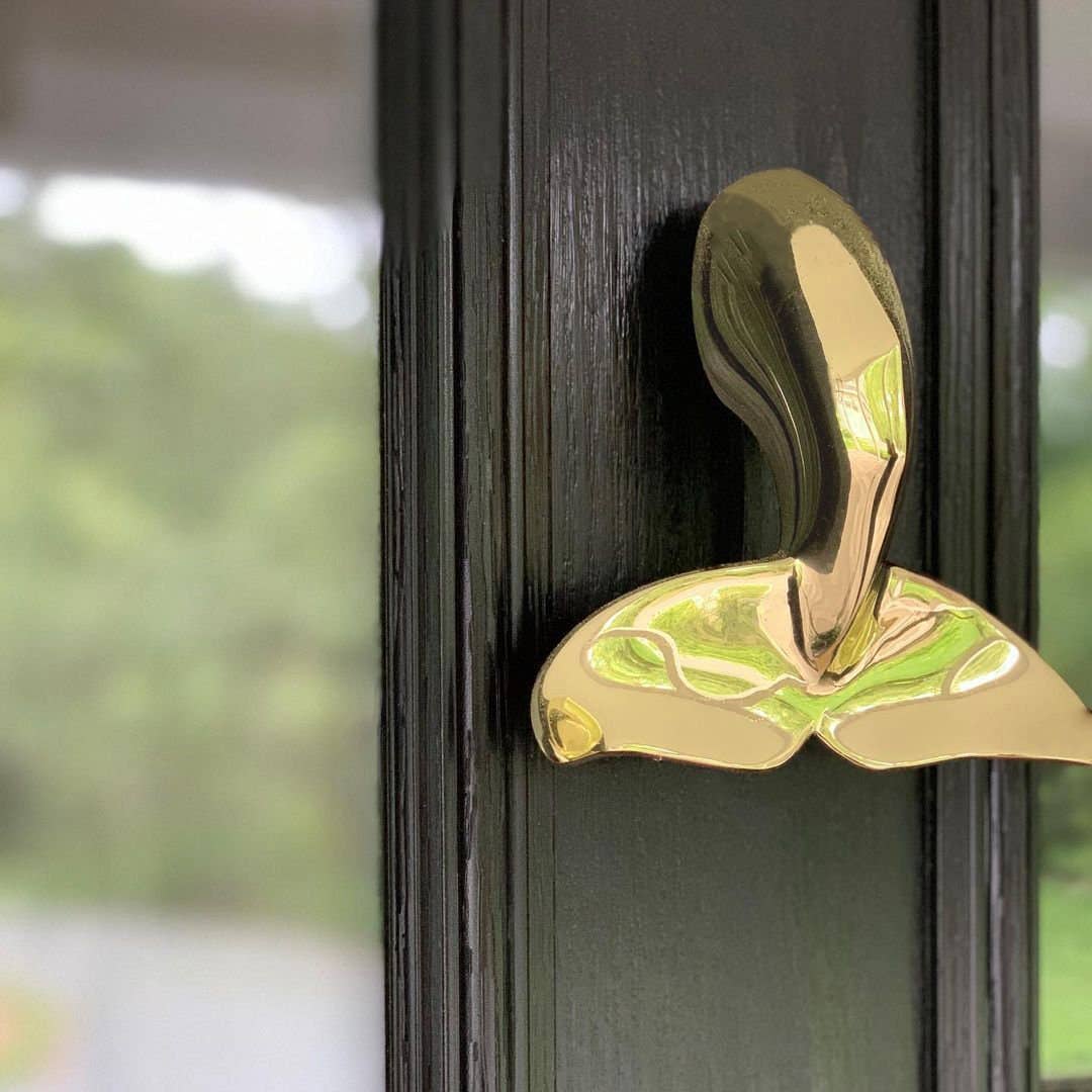 Whale Tail Door Knocker