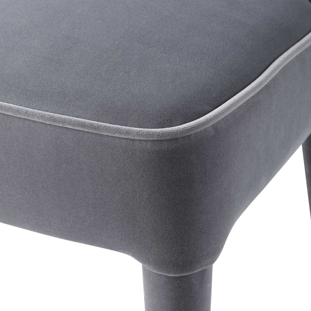 Brie - Armless Chair (Set of 2) - Gray