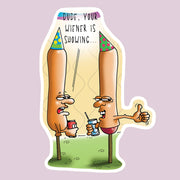 Corn Dog | Funny Sticker