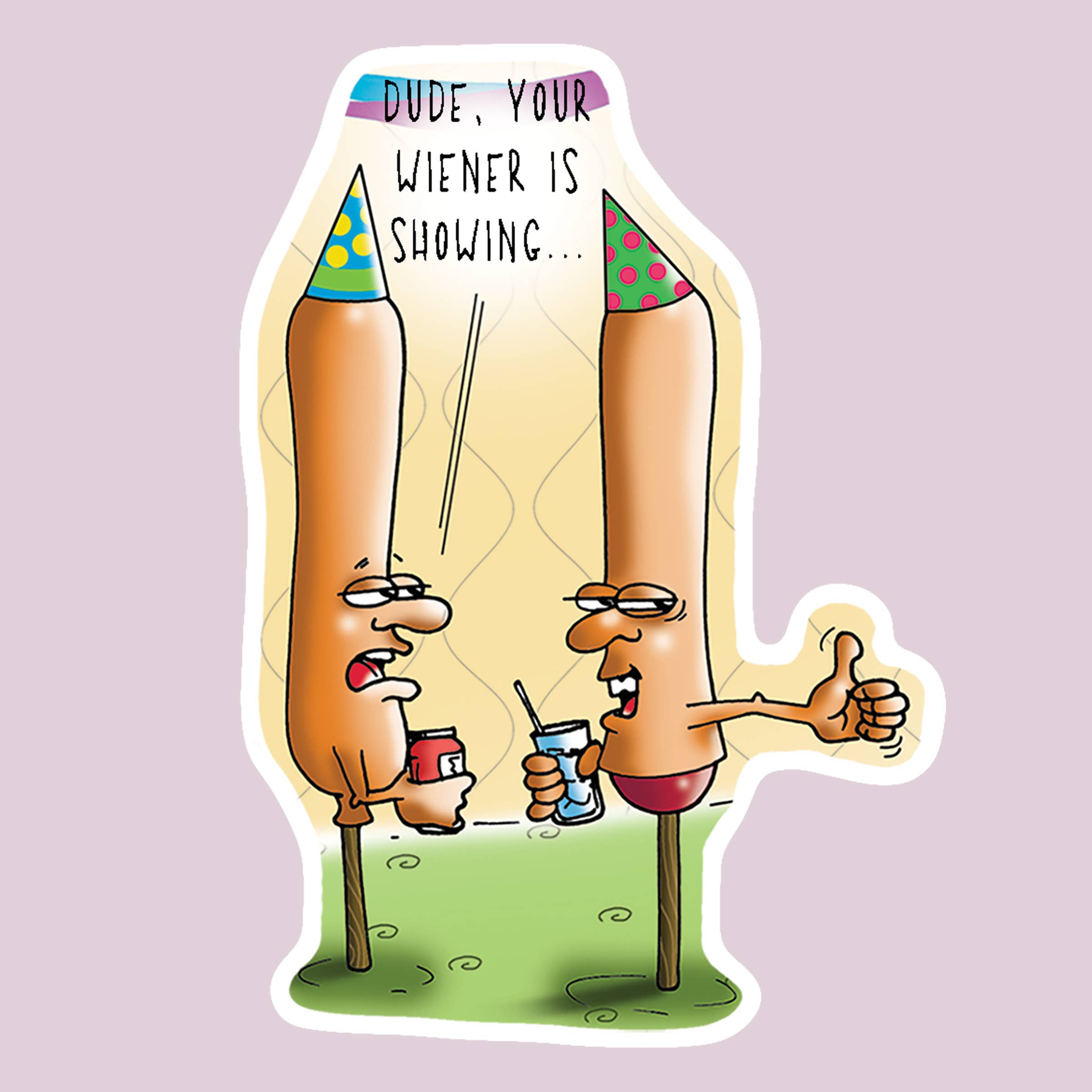 Corn Dog | Funny Sticker