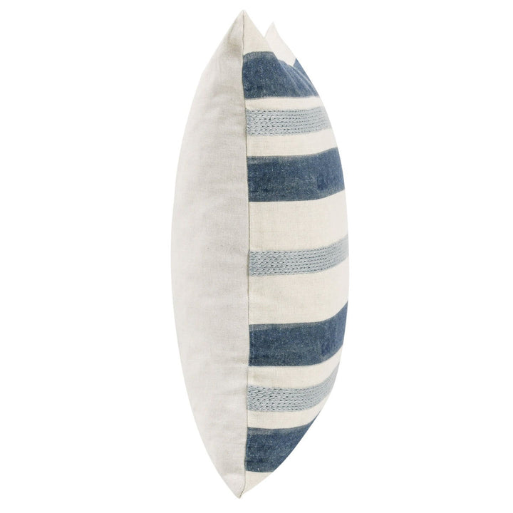 Catania - 22" x 22" Seiano Pillow - Blue