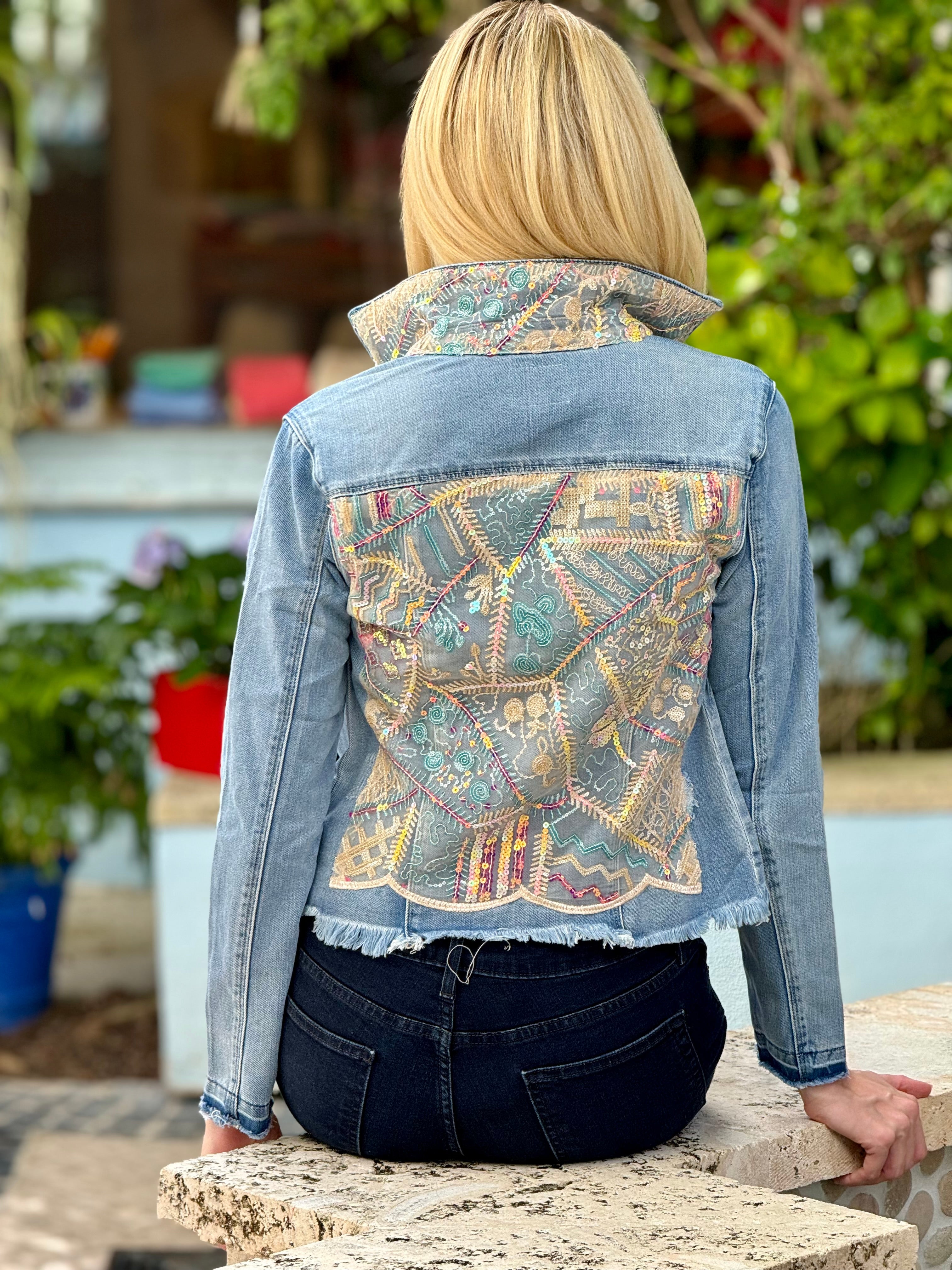 The Light Denim Jacket / Let's Sparkle