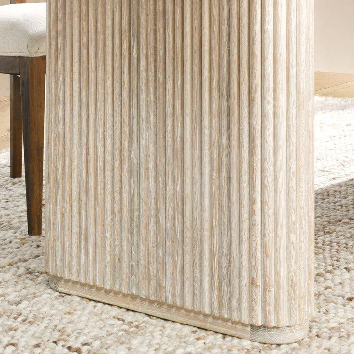 Vander - Oak Wood 84" Dining Table