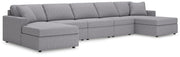 Modmax - U-Shaped Sectional - Granite