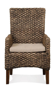 Mix-N-Match Chairs - Woven Arm Upholstered Chair (Set of 2) - Hazelnut