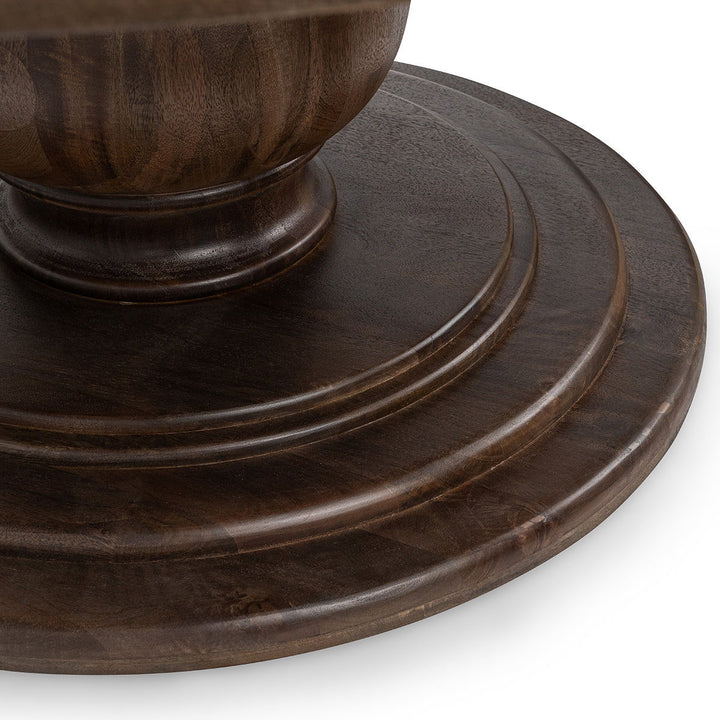 Brookside - 72" Round Dining Table - Cocoa Brown