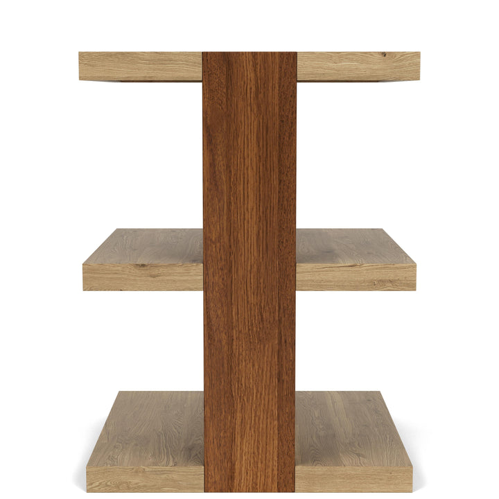 Truett - Chairside Table - Light Brown