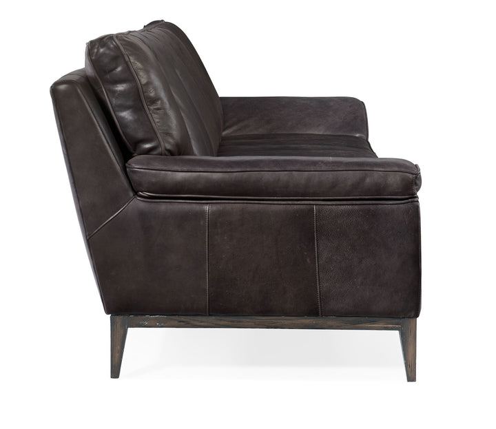 Kandor - Leather Stationary Sofa