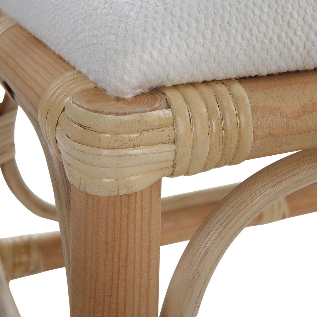 Laguna - Small Bench - White