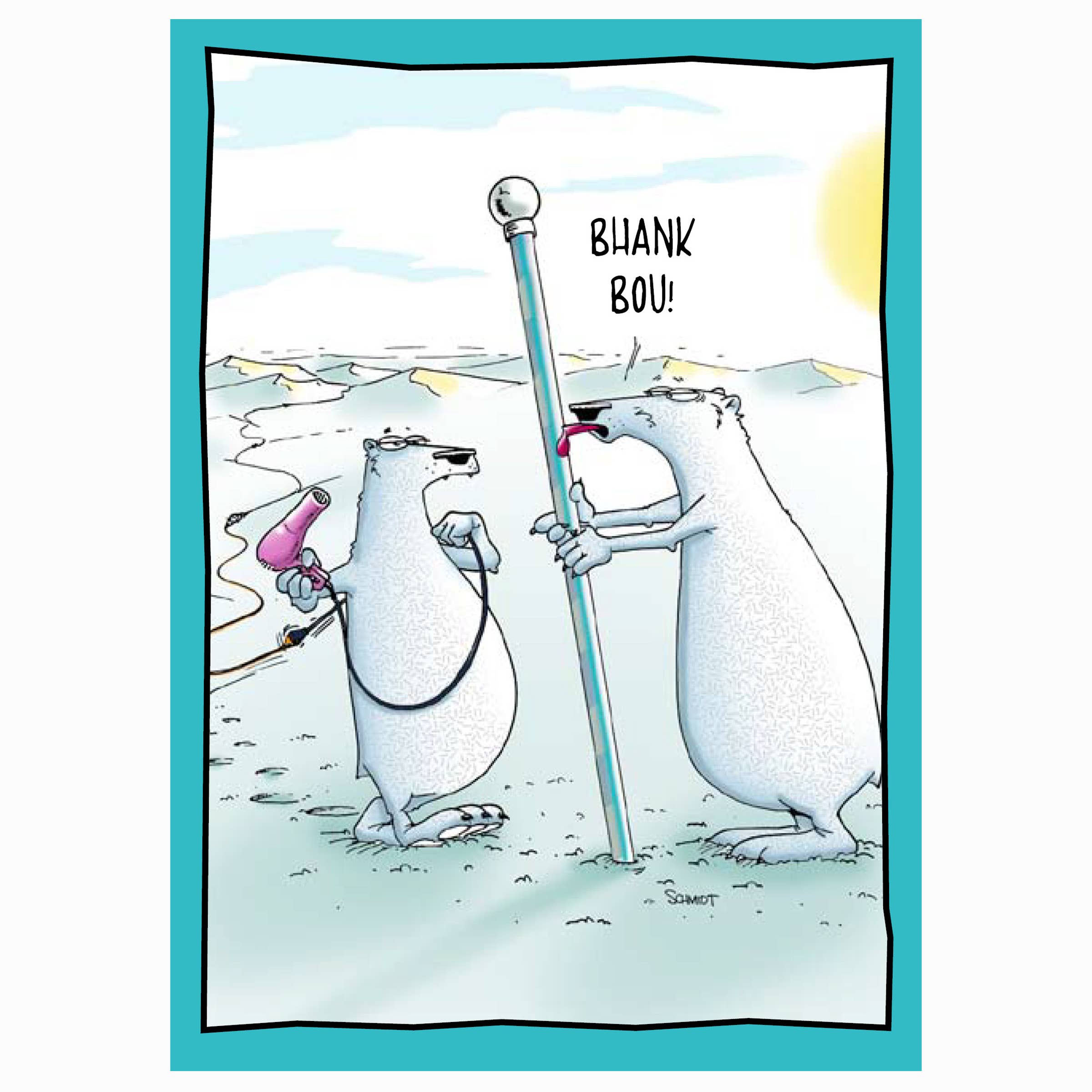 Polar Bears | Hilarious Thank You Card