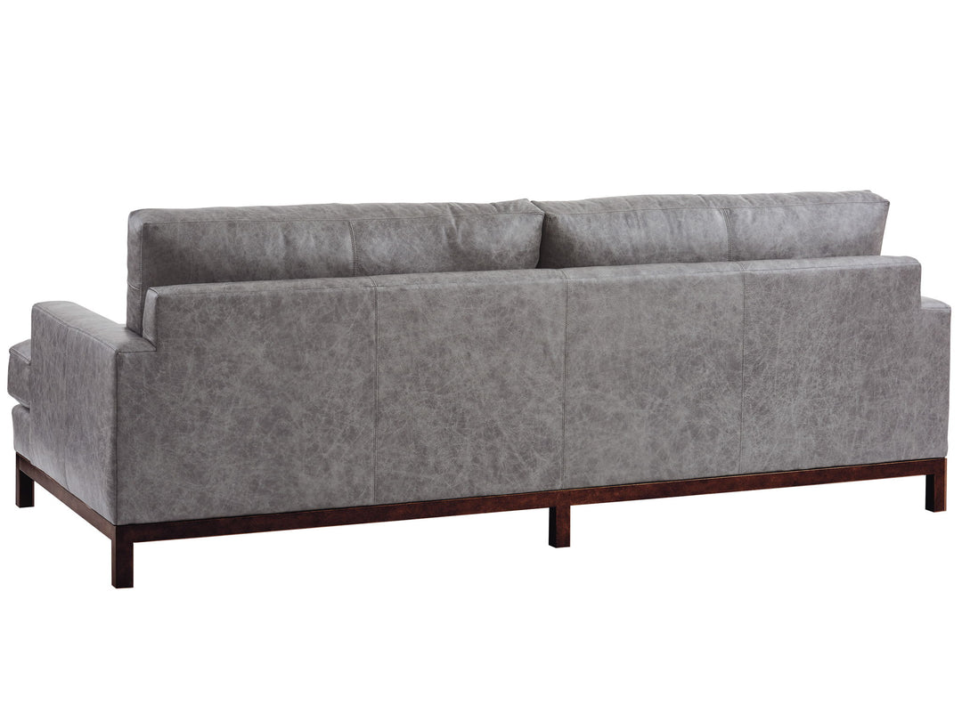 Barclay Butera Upholstery - Horizon Sofa With Dark Brown Base