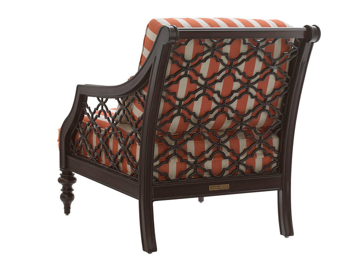 Royal Kahala Black Sands - Lounge Chair - Dark Brown / Red