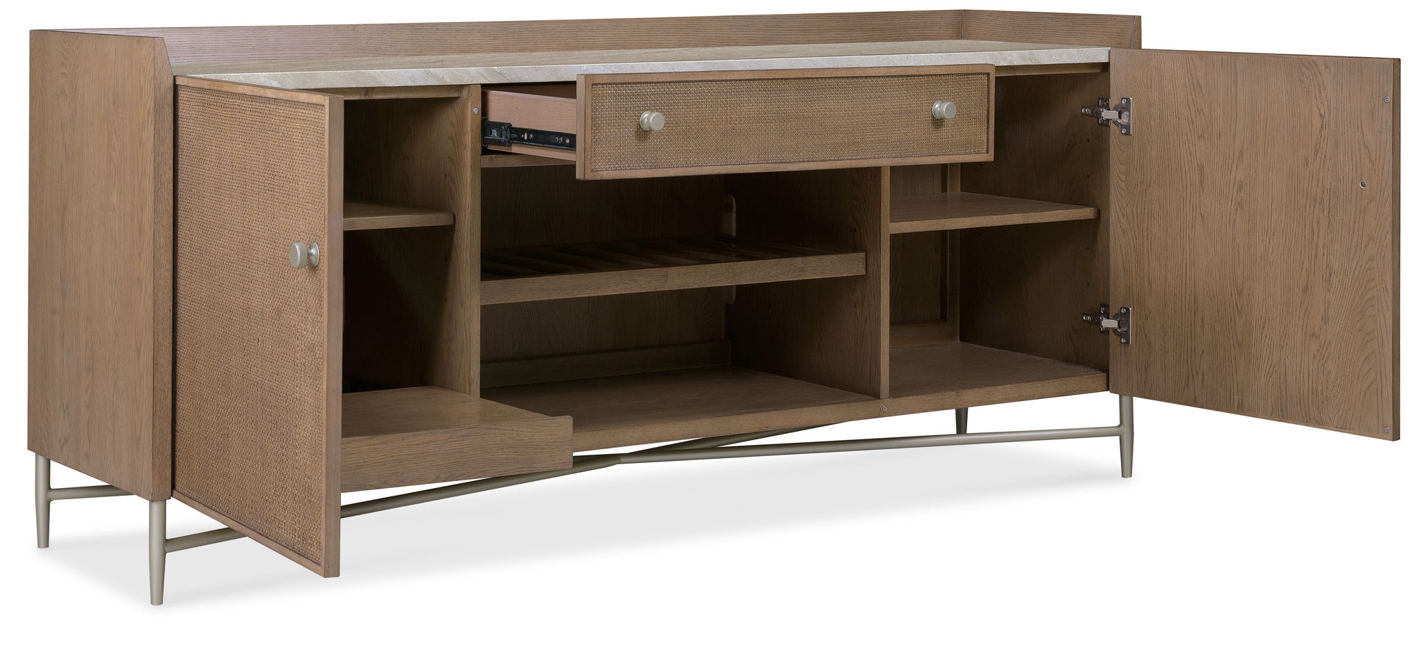 Sonnet - Sonnet Credenza - Dark Gray