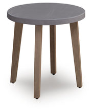 Harmony Headlands - Round End Table - Natural / Gray