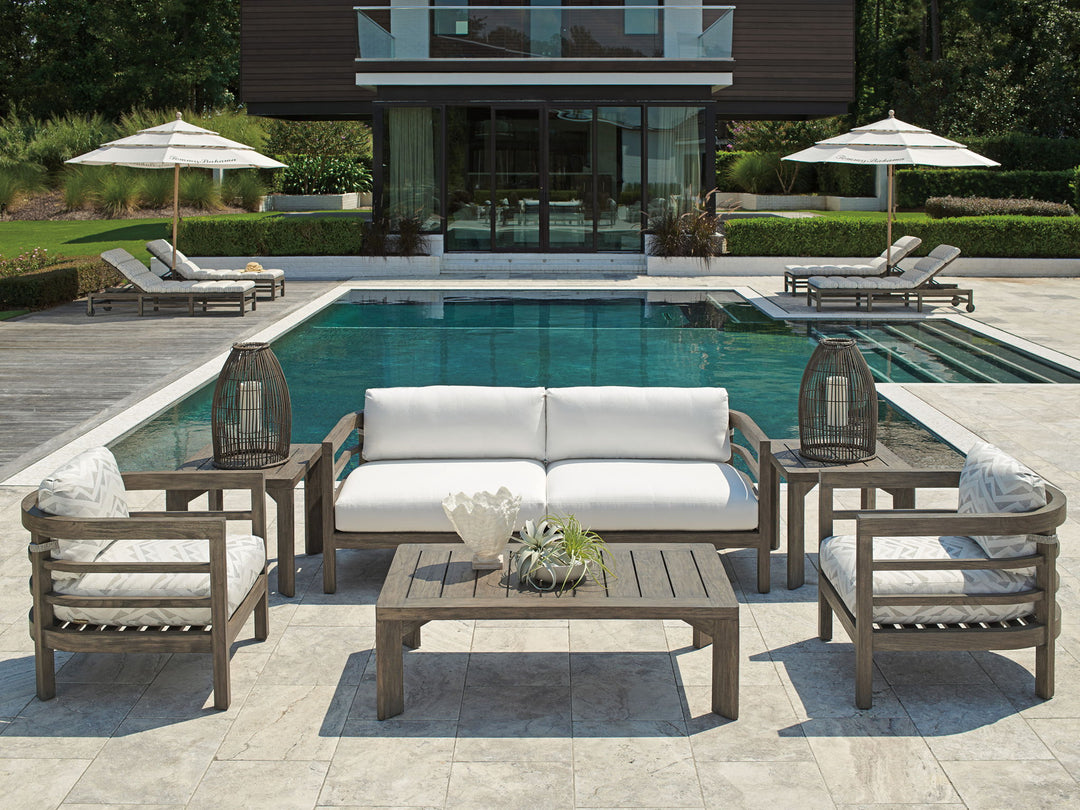 La Jolla - Rectangular Cocktail Table - Dark Brown