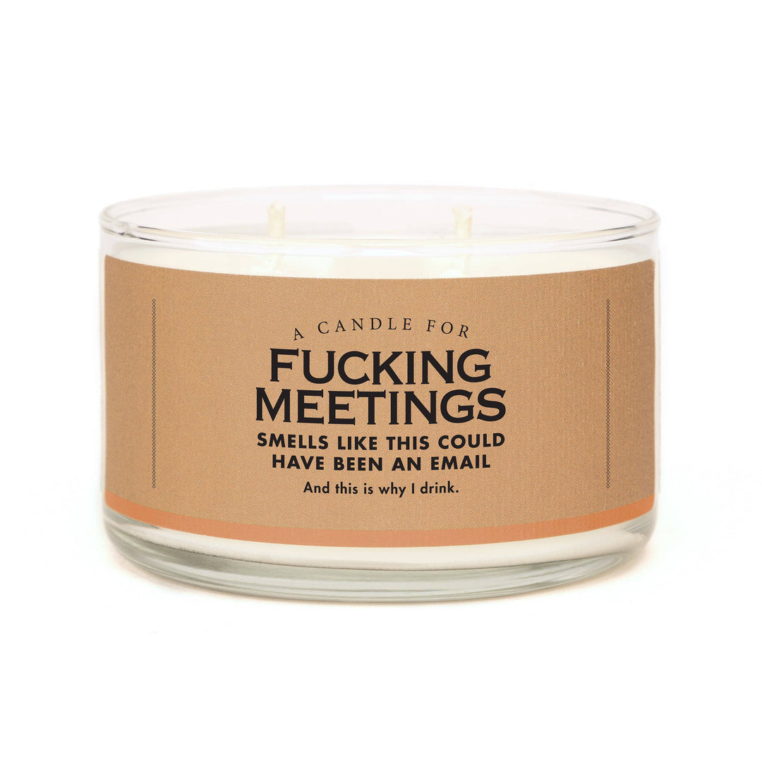 A Candle for Fucking Meetings | Funny Candle