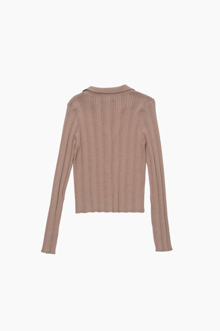 The Celine Top: TAUPE / MEDIUM