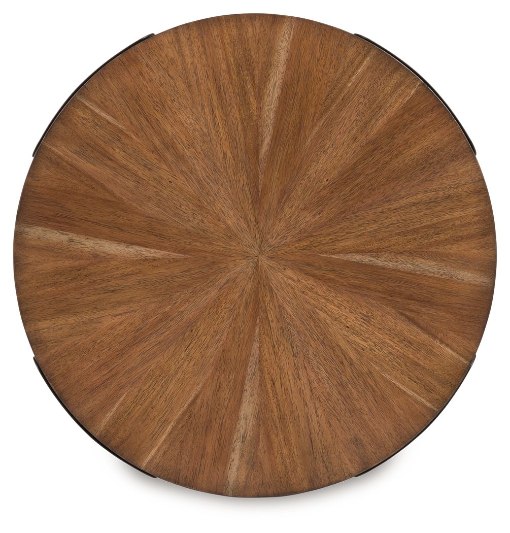 Crosstrail - Brown - Occasional Table Set (Set of 3)