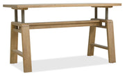 Home Office - Table Desk - Light Brown