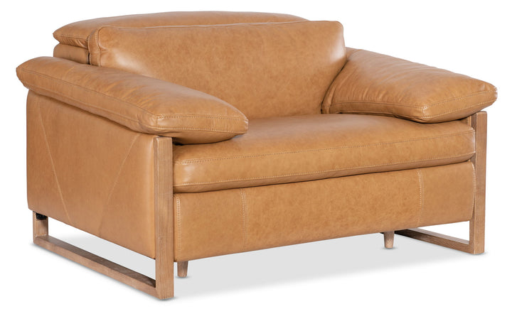 Jericho - Power Recliner With Power Headrest - Brown