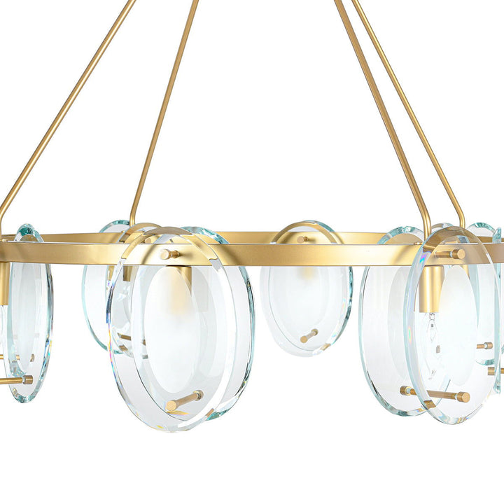 Gina - Chandelier - Gold