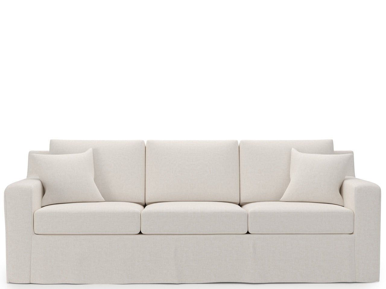 Ryman - Slipcover Sofa, Special Order - White