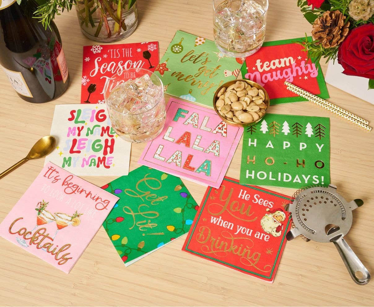 'It's Beginning to Look...' Cocktail Napkins/26pk