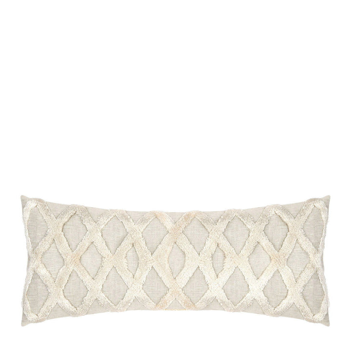 Intrigue - Ellett Pillow 16' x 36' - Natural / Ivory