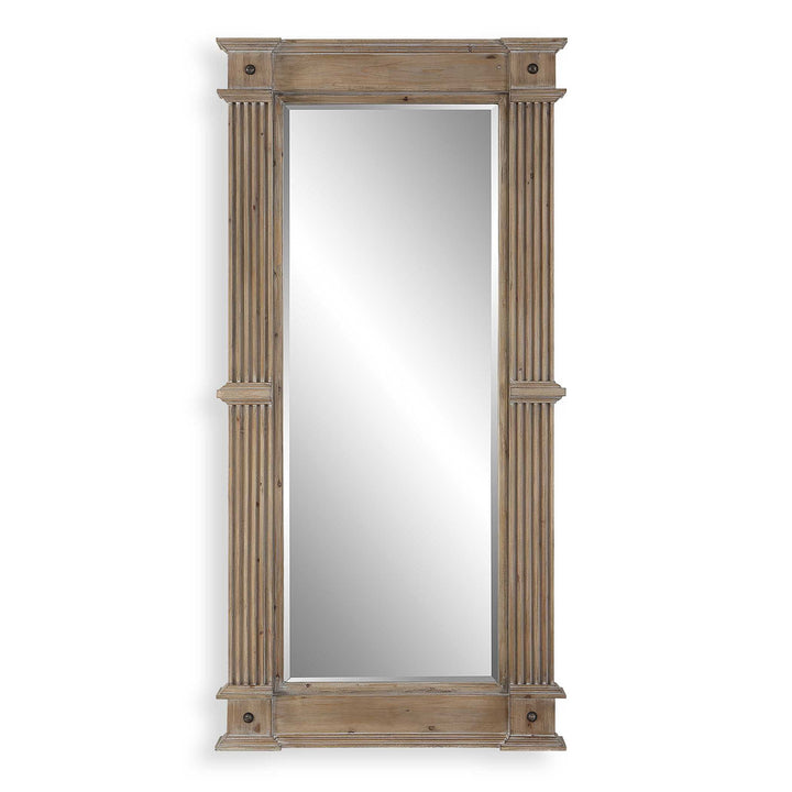 McAllister - Oversized Mirror - Dark Brown