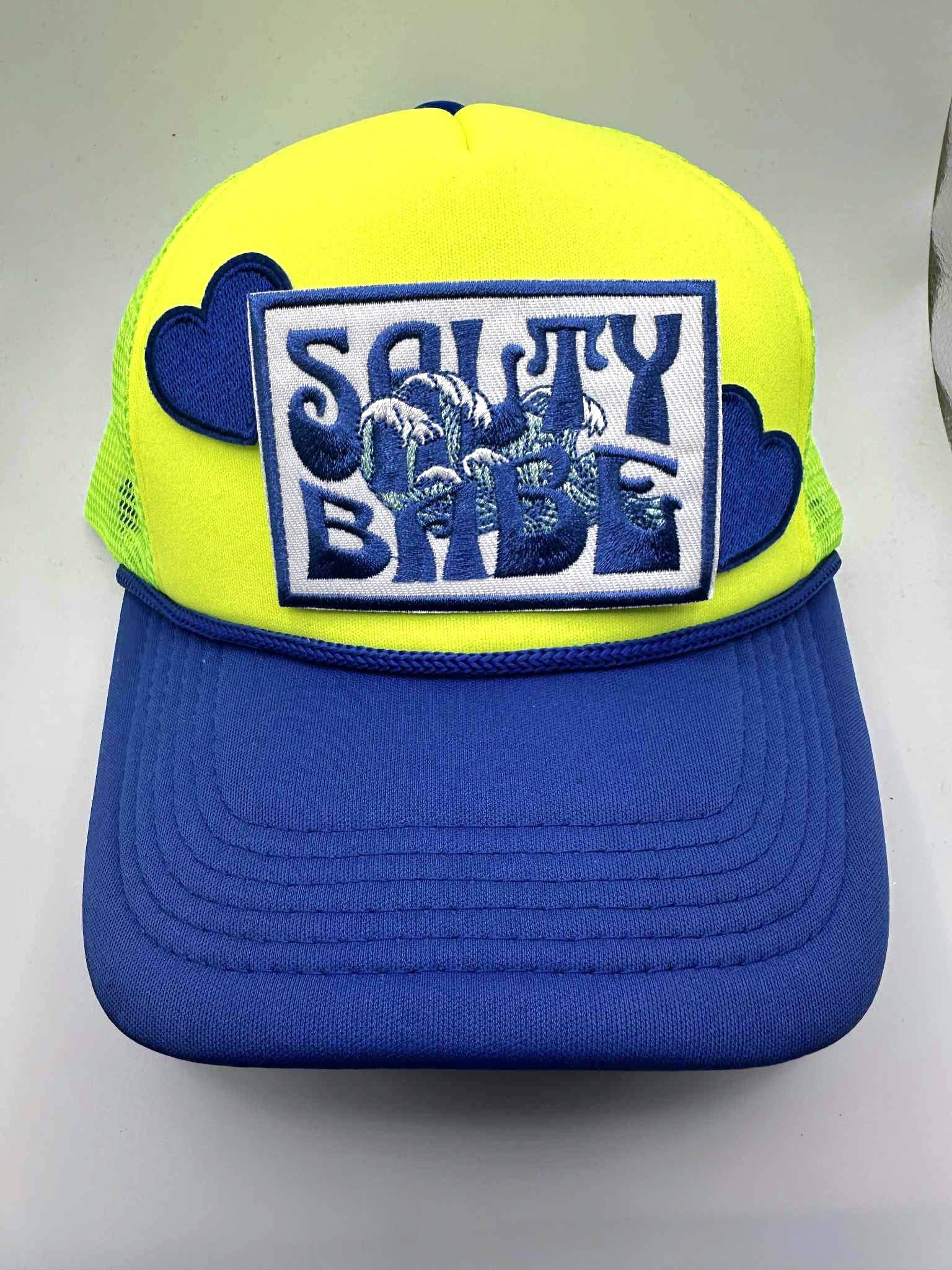 Salty Babe (Waves)Iron-On Patch