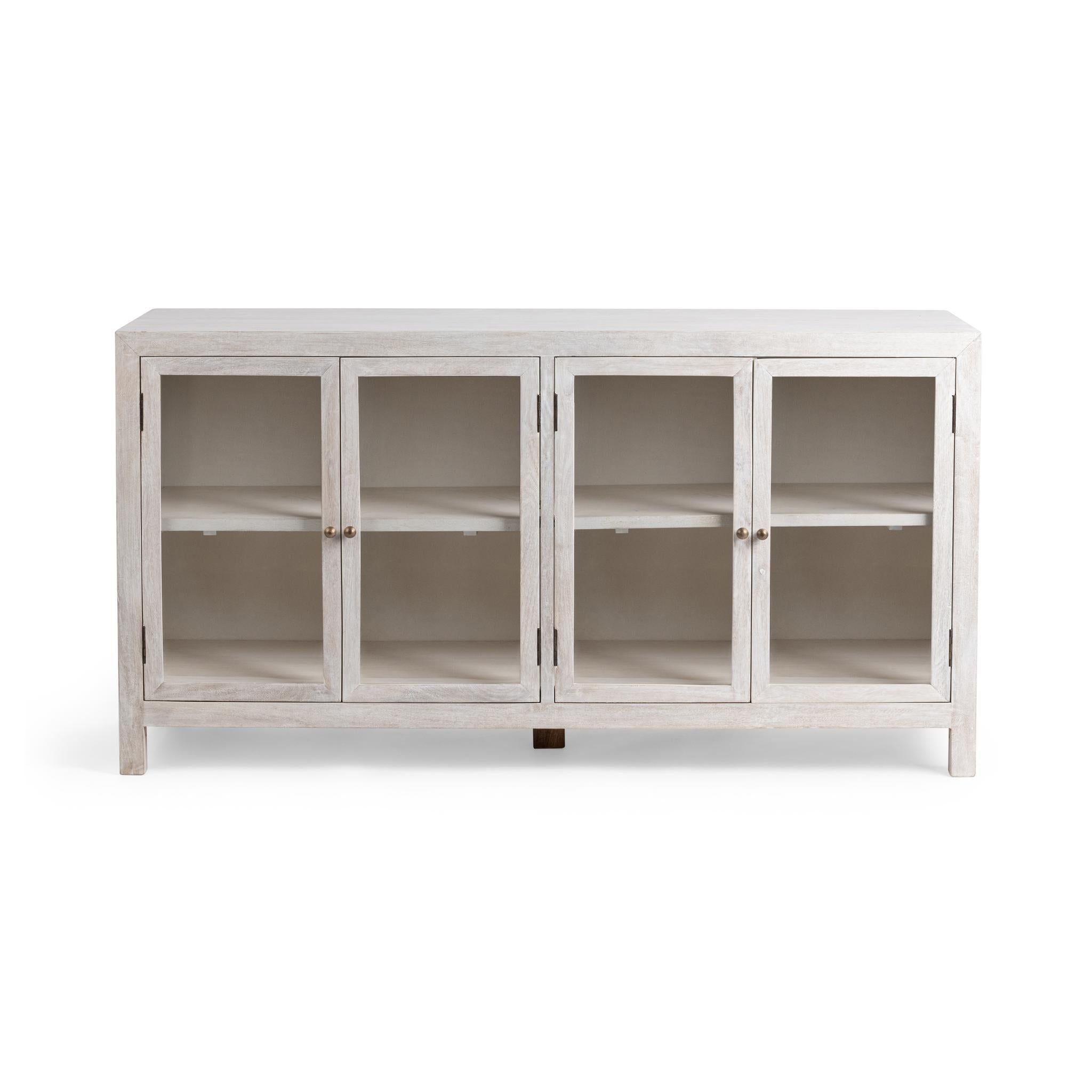 Hera - 4 Door Buffet - Creamwood